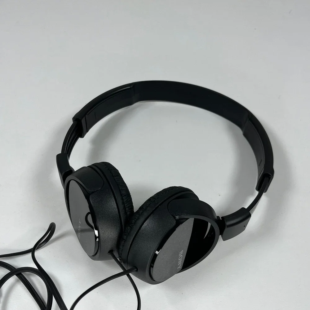 Sony MDR-ZX110 Wired On-Ear Headphones Black Foldable MDRZX110/B‎
